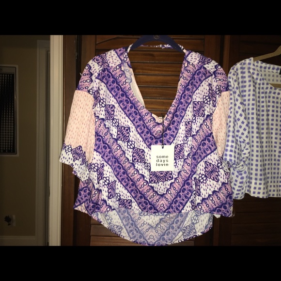 Limited time! NWT boxy boho crop tops BUNDLE! - Picture 3 of 7